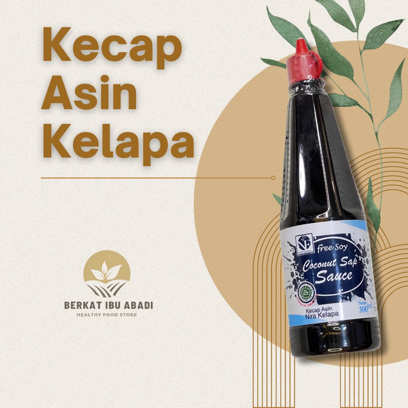 

NUCIFERA - Coconut Sap Sauce 300ml / Kecap Asin Kelapa Organik 300ml