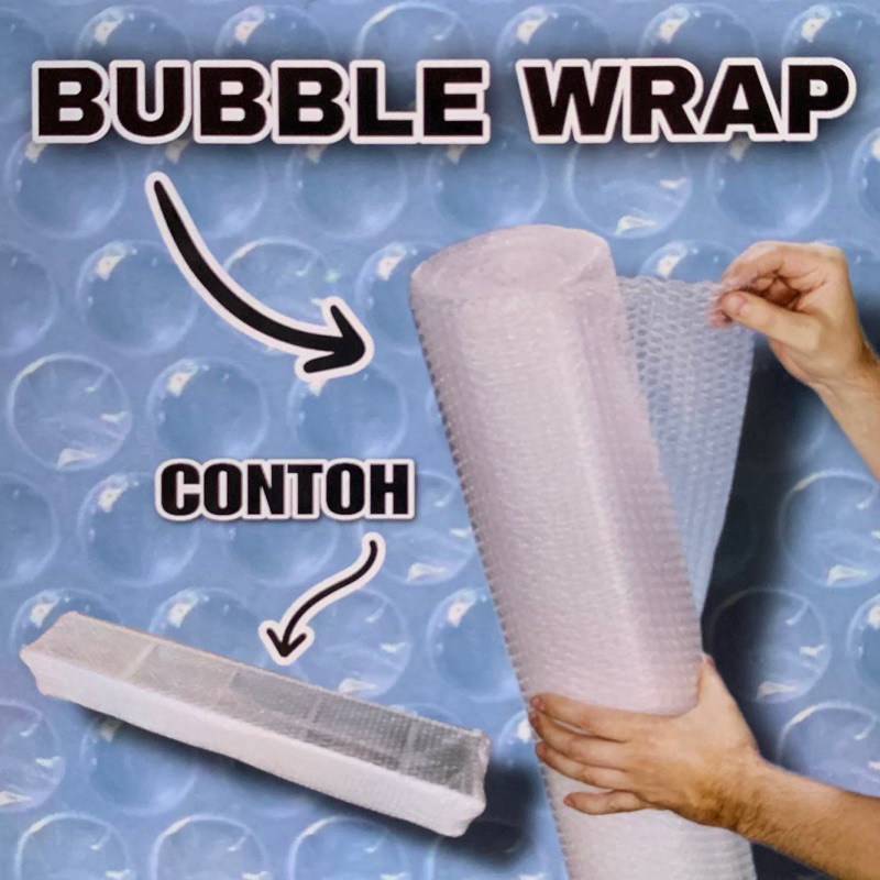 

BUBBLE WRAP TAMBAHAN PACKING