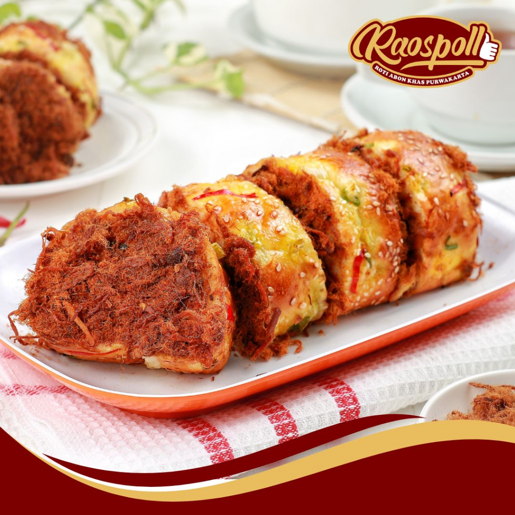 

Raospoll Flossroll Roti Abon Gulung Khas Purwakarta Varian Rasa Abon Ayam Original