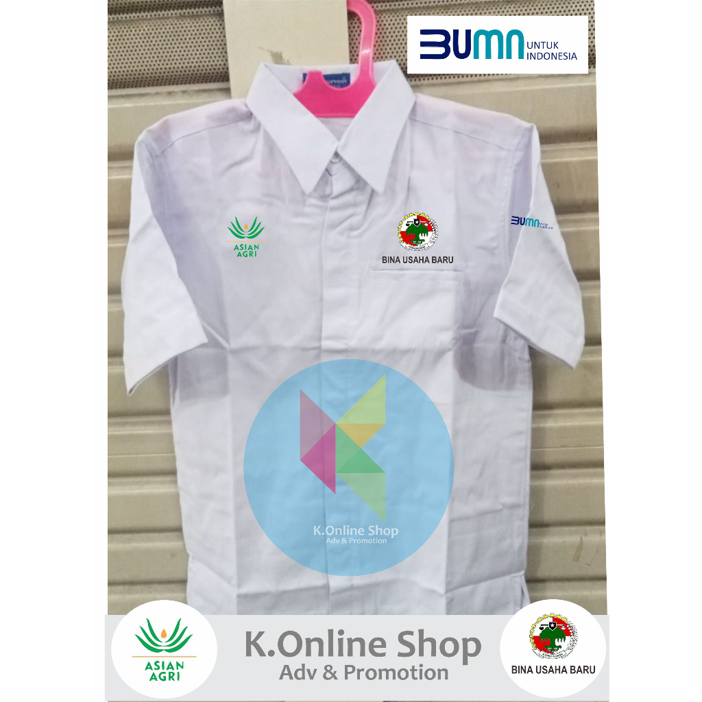 Kemeja Bumn koperasi bina usaha baru asian agri seragam bumn koperasi bina usaha baru asian agri baj