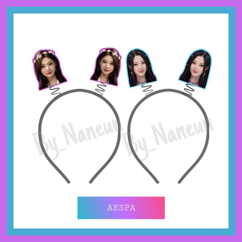 Bando Tuing Tuing / Bando Tuing Tuing Aespa  / Bando Kpop / Bando Konser / Bando Per / Headband / Ba