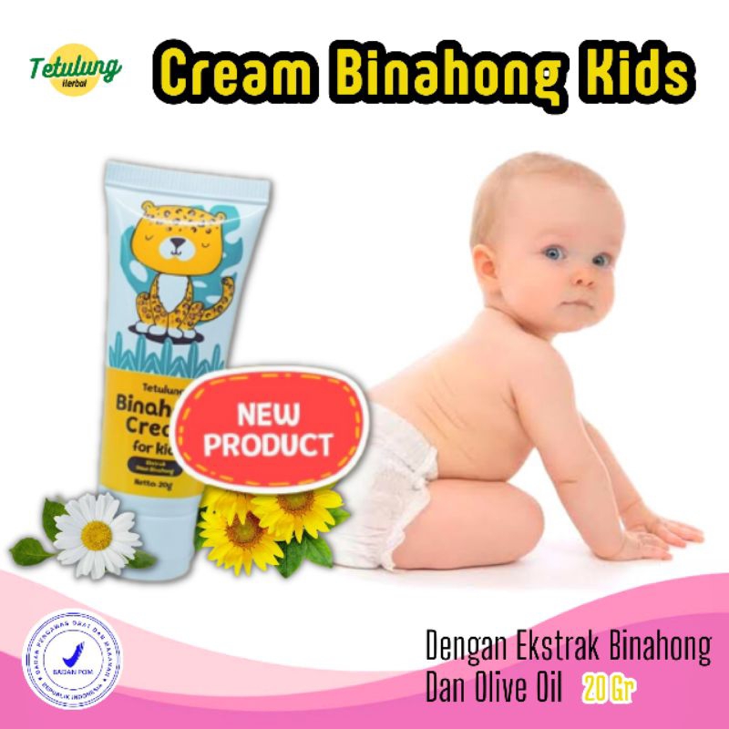 Tetulung Binahong Cream Baby Lotion Salep Gatal Anak Bayi dan Balita Aroma Lavender