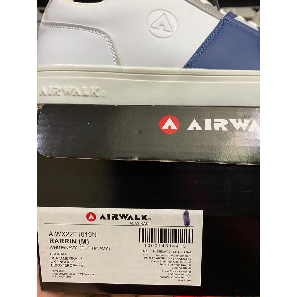 Airwalk Rarrin White/Navy Men's Shoes Original