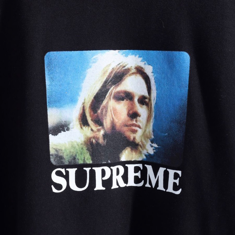 Sup. Kurt Cobain Black Tee