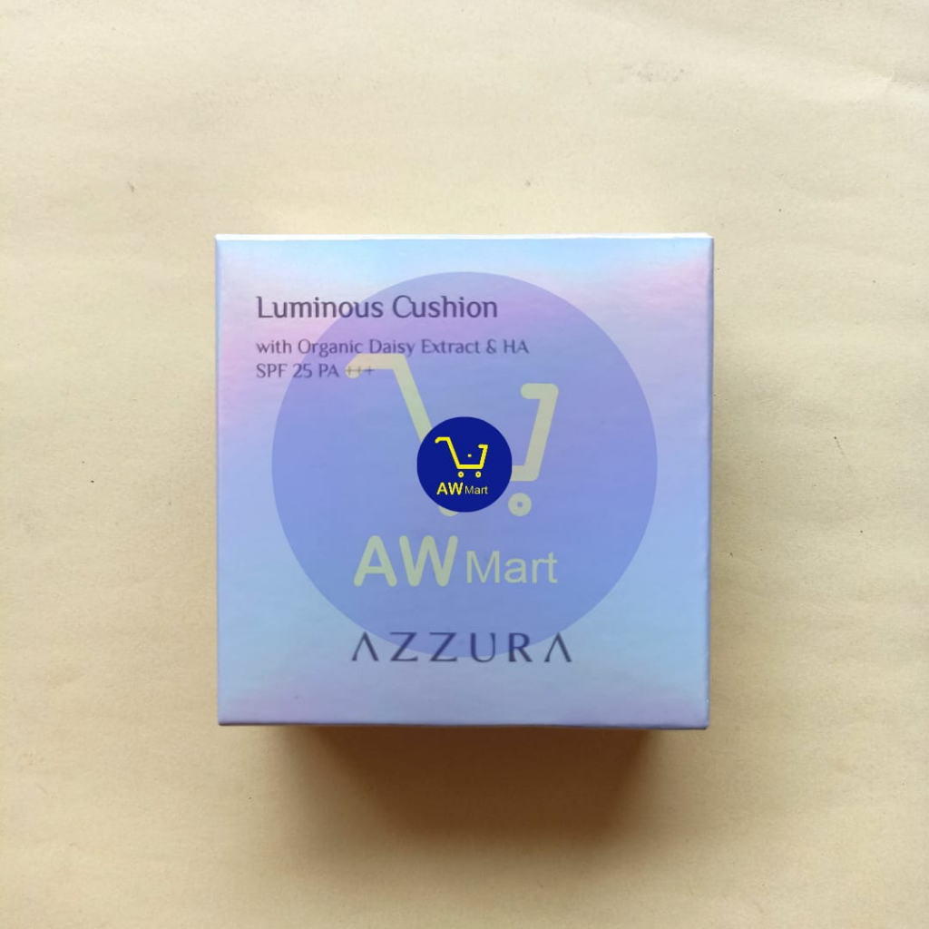 AZZURA LUMINOUS CUSHION 15 G – LUMINOUS CUSHION WITH ORGANIC DAISY EXTRACT SHADE 02 NATURAL (MATTE FINISH)