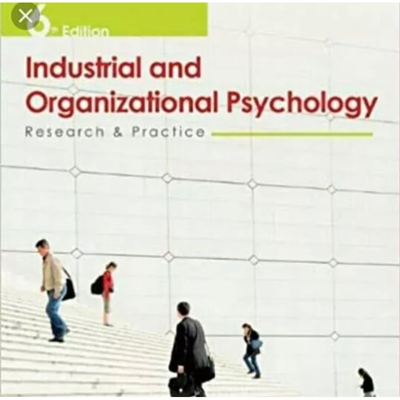 

Buku industrial and organizational psychology 6th paul e spector 6