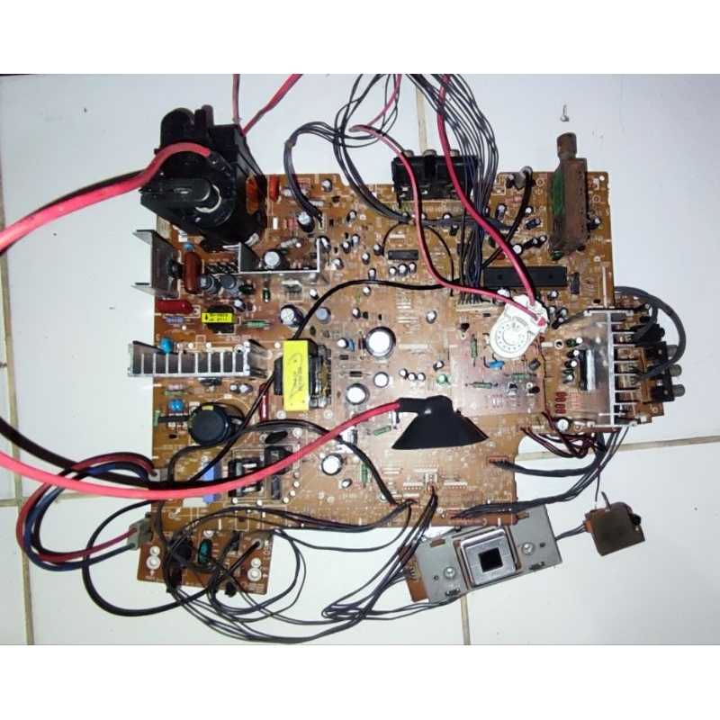 Mesin Tv LG flatron 21 (layar datar)