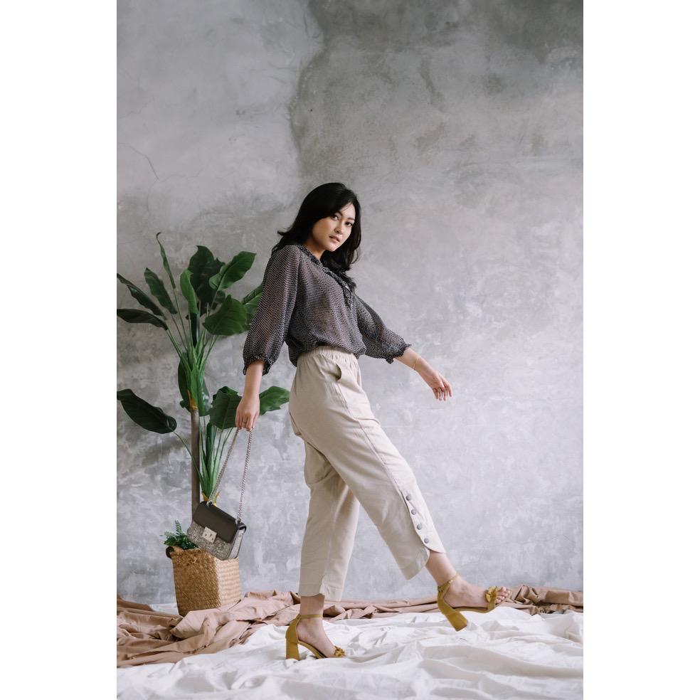 FS - Celana Capri 7/8 Ankle Pants Cigarette Premium