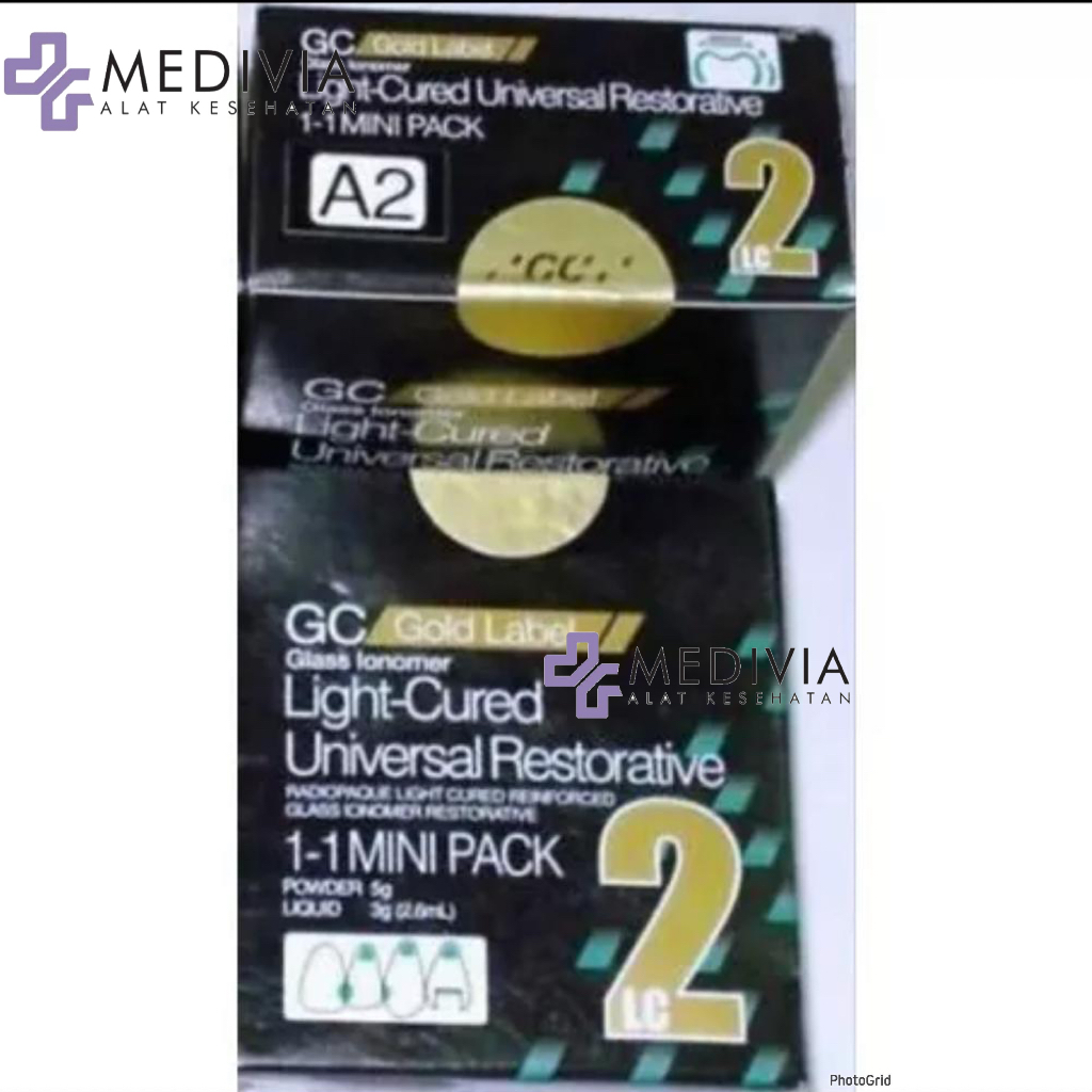 GC FUJI 2 LC GIC FUJI 2 LIGHT CURE MINI PACK FUJI II