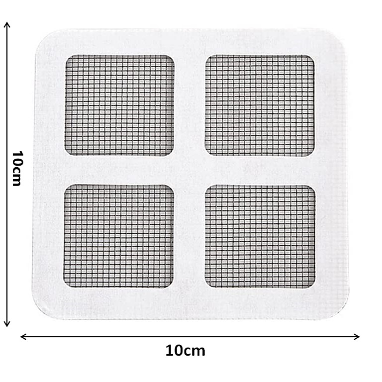 Penambal Kelambu Nyamuk Kasa Adhesive Repair Patch 6 PCS - TKM-10CM - Gray