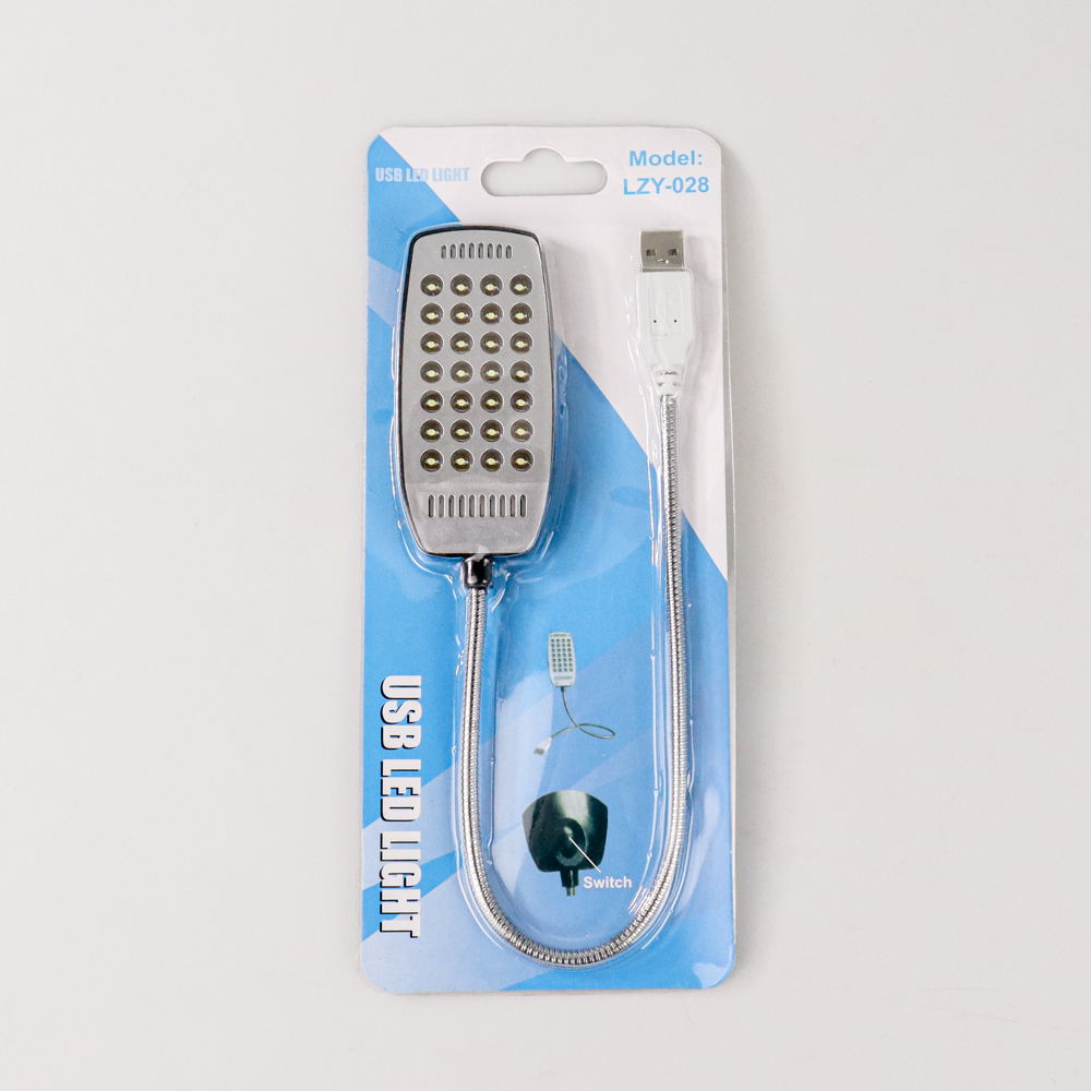 TaffLED Goodland Lampu Baca Mini LED USB Cool White 1.5W with Switch 28 Led - LZY-028