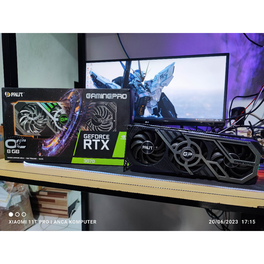 vga card rtx 3070 palit gamingpro