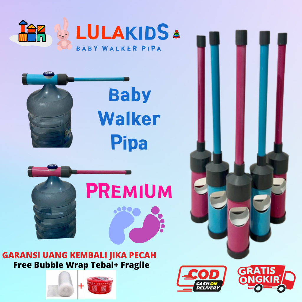 Baby Walker Premium, Push walker murah meriah alat bantu jalan bayi