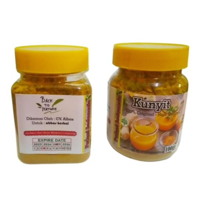 Kunyit Bubuk Murni 100% 100gram