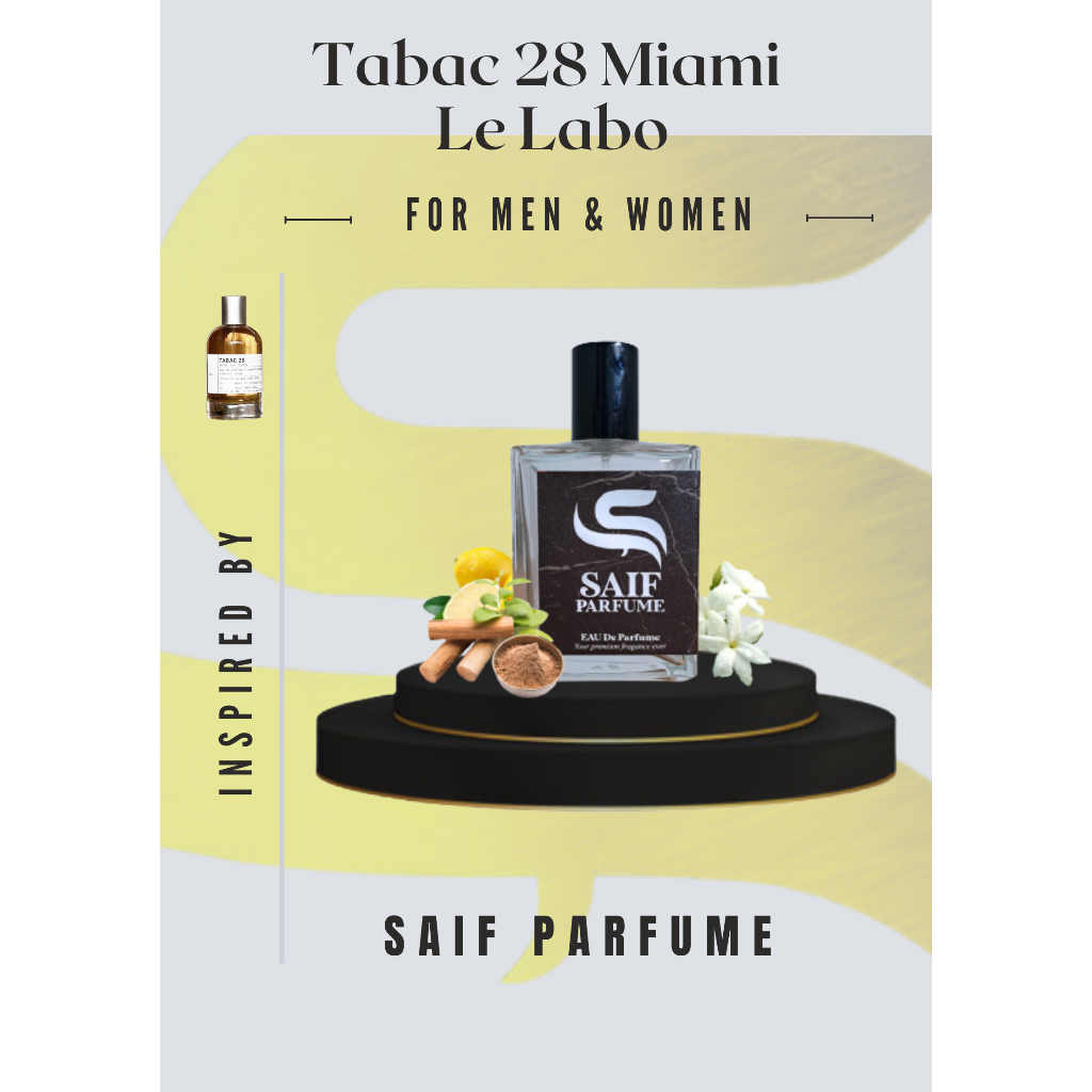 TABAC 28 MIAMI LE LABO BY SAIF PARFUM