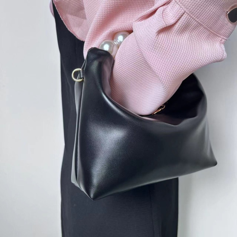 Tas Selempang Kulit Wanita Tas Cewek Handbag Mutiara Rantai Mini Slingbag SSL 046