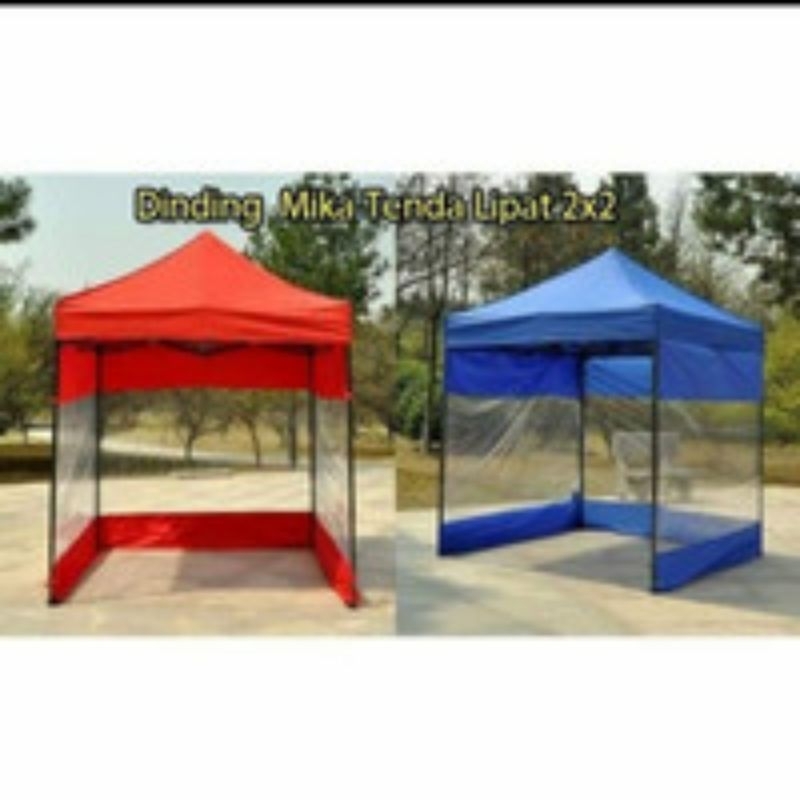 TIRAI TENDA LIPAT TENDA CAFE DINDING TUTUP SAMPING TENDA STAND BAZAR MURAH