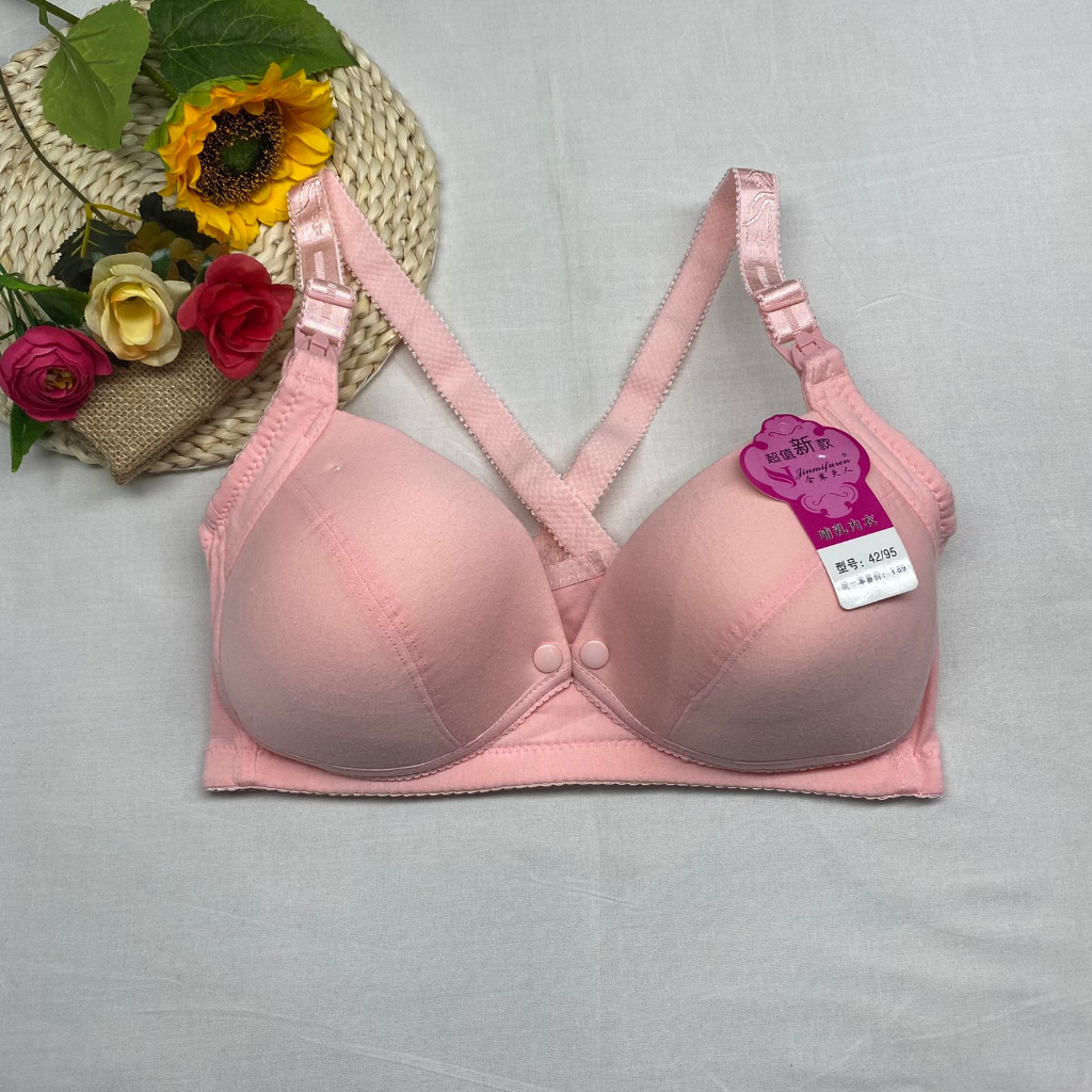 BRA / BH MENYUSUI WANITA KODE 8833-NEW SUSU TIDAK ADA KAWAT SIZE 38-42