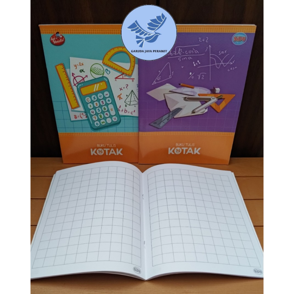

(1pak) Buku Tulis Kotak Besar Sidu Sinar Dunia 38 Lembar