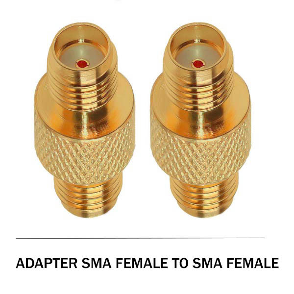KONEKTOR ADAPTER KONVERTER SMA FEMALE to SMA FEMALE