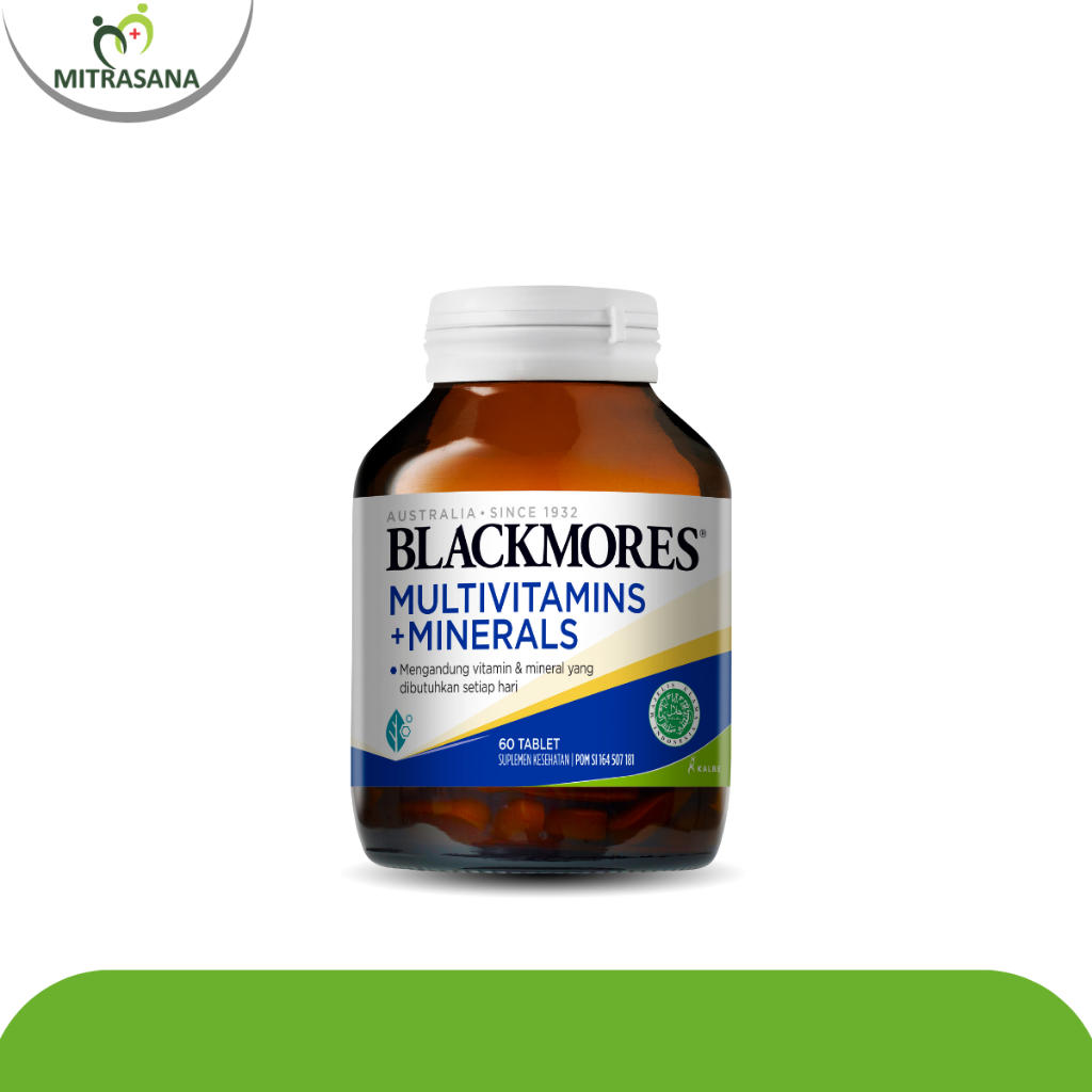 Blackmores Multivitamin + Body Shield 60 Tablet Gratis Blackmores Multivitamins Minerals 60 Tablet