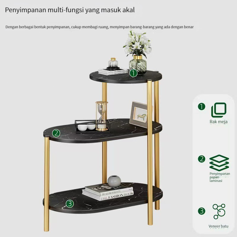 Furnibest Meja Kopi Meja Tamu Meja Minimalis Meja Samping