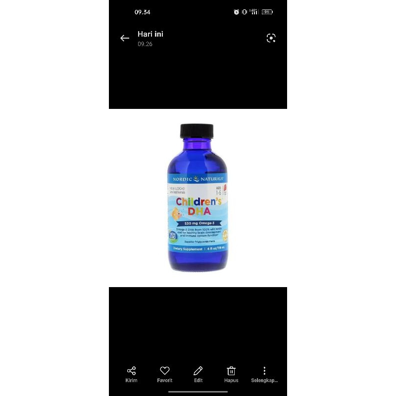 

vitamin nordic children DHA