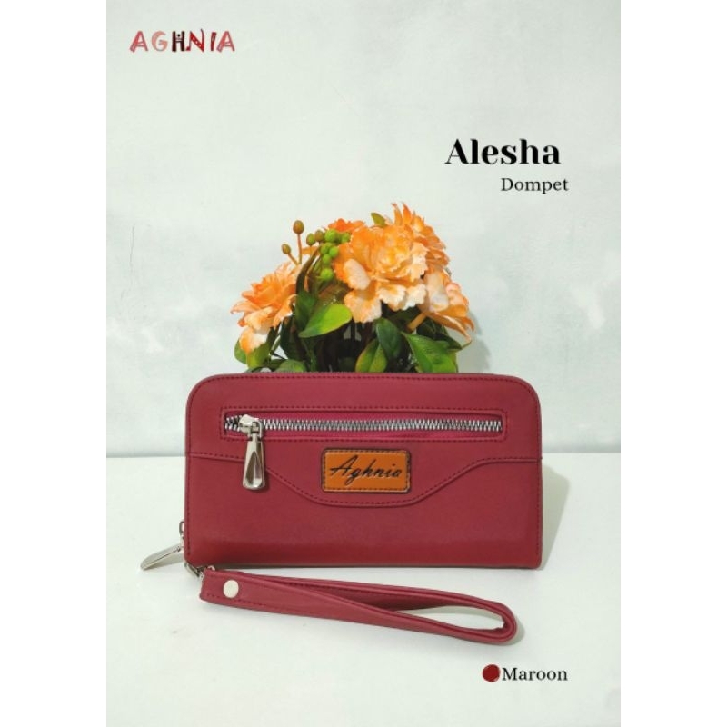 DOMPET ALESHA BY AGHNIA TAS WANITA MURAH BAHAN CHOCOLY