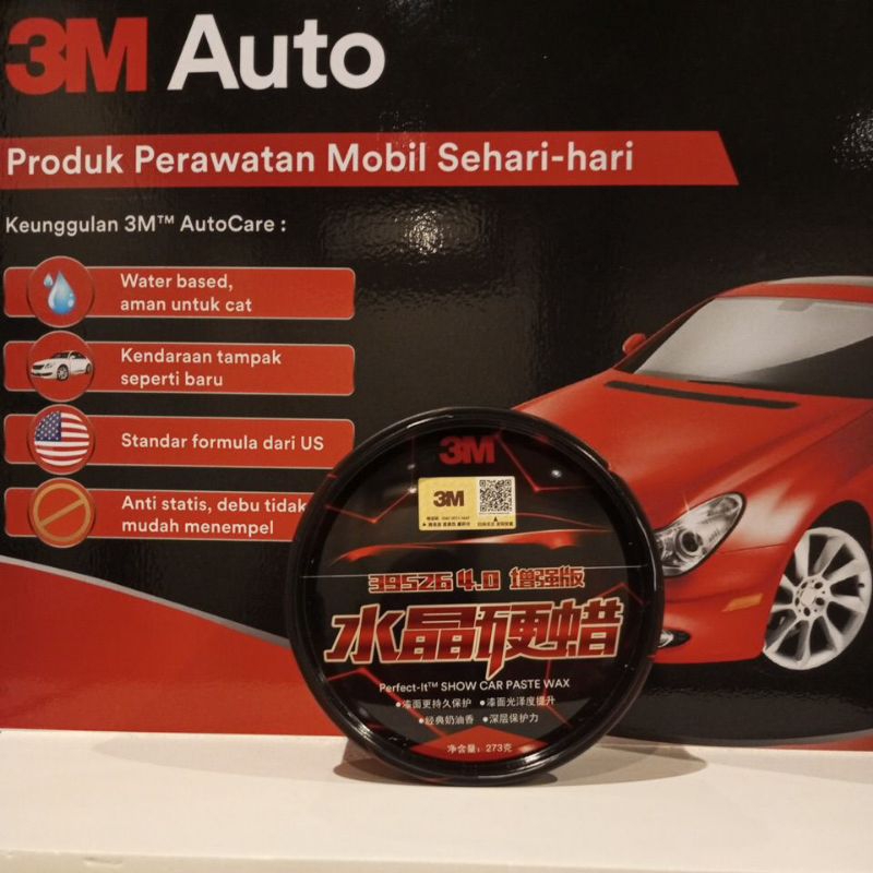 39526 3M Perfect-it Show Car Paste Wax (Pasta Wax) Menjaga Mobil Tetap Berkilau