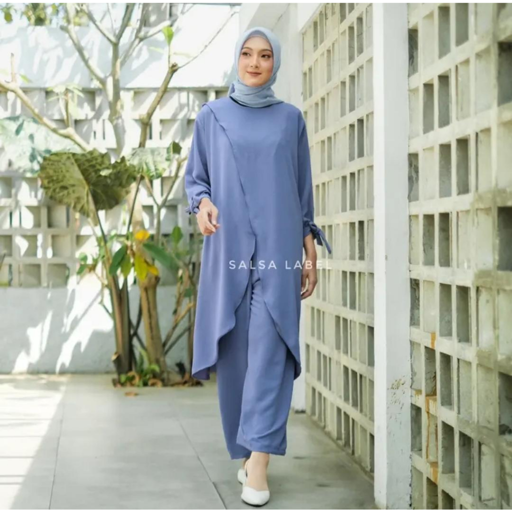 Madina Tunik One Set Crinkle Airflow