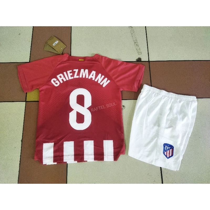 JERSEY BAJU BOLA ANAK ATLETICO MADRID HOME KIDS 2023/2024 GRADE ORI IMPORT