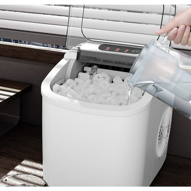 Ice Maker Mesin pembuat es batu Sekali setiap 8 menit Pembuat es rumah tangga kecil secara otomatis dan cepat mesin pembuat es Image 2