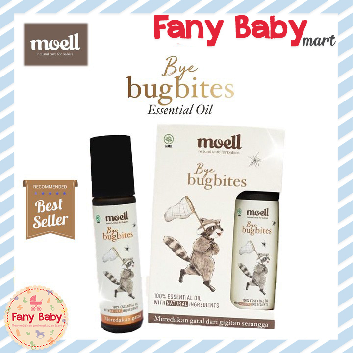 MOELL NATURAL ESSENTIAL OIL - BYE BUG BITES 8ML