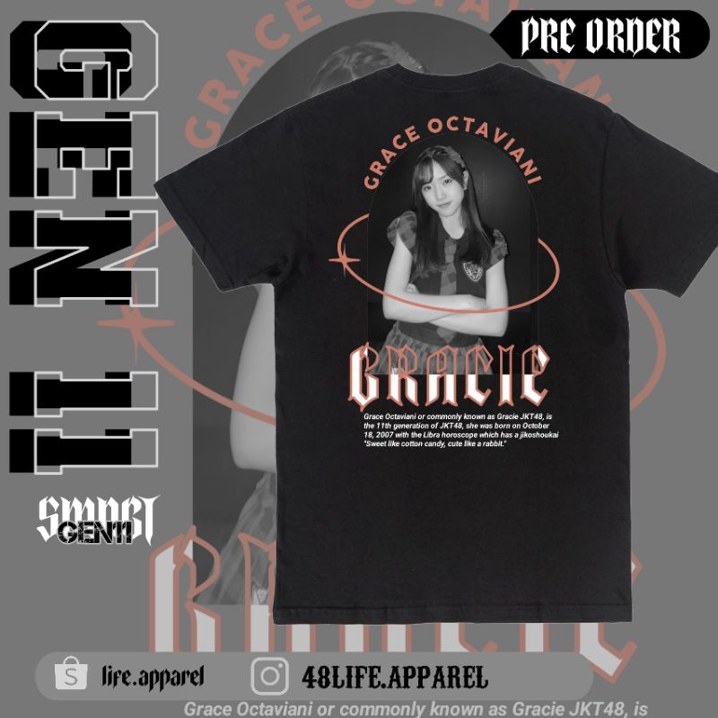 T-SHIRT GRACIE JKT48/KAOS JKT48