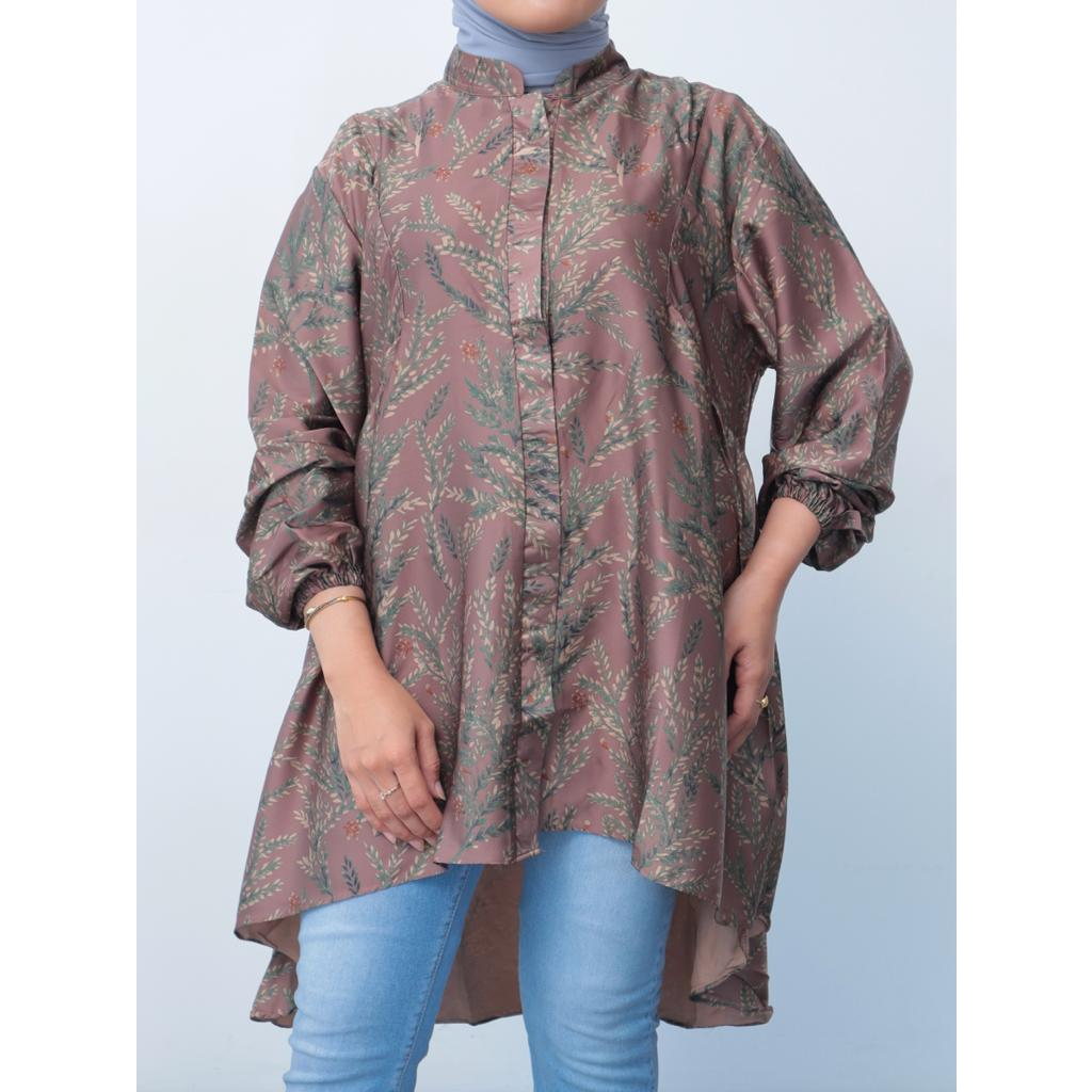 Kemeja Silk Ferlia Oversize - 2301.02.037