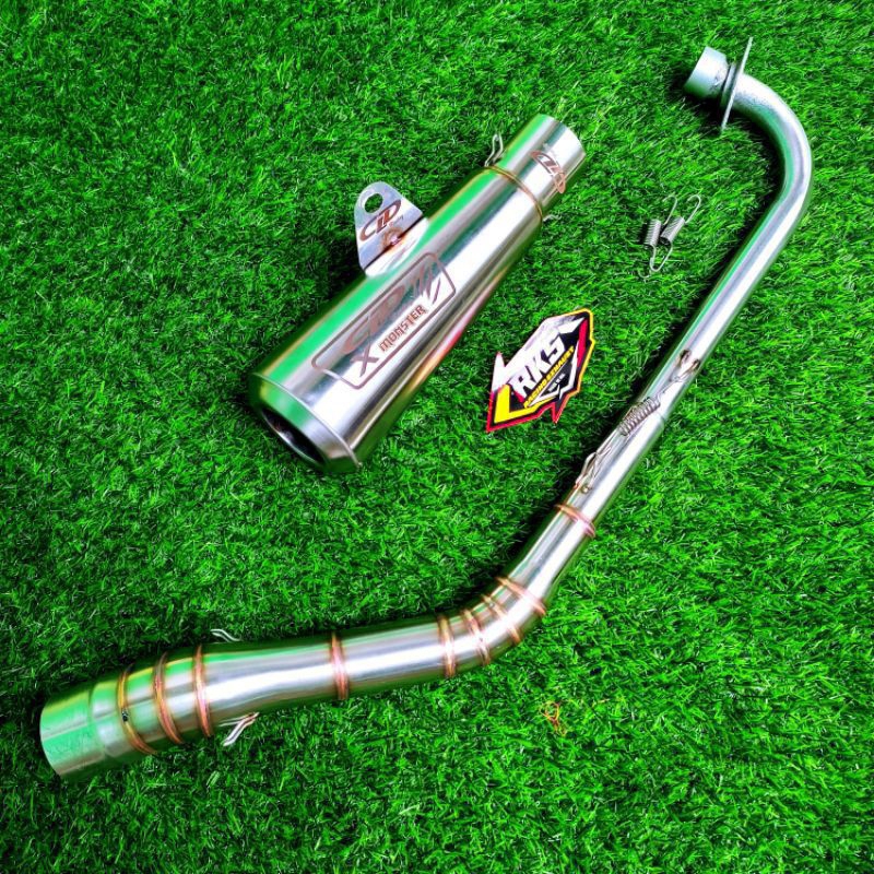 knalpot racing cld x monster all bebek Jupiter vega kharisma blade supra astrea grand