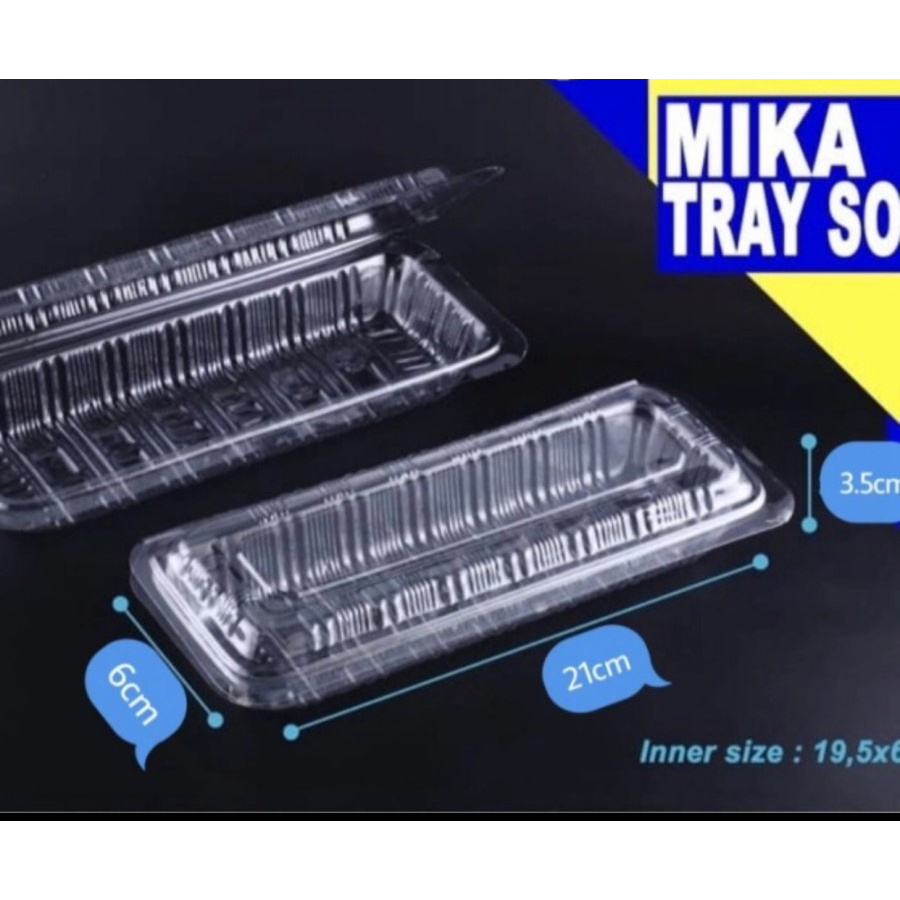 Mika Tray Besar Sosis Hot Dog Sate isi 50 Box Makanan