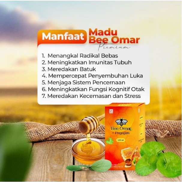 Madu OSB Omar Qustul Hindi Original - Madu Murni OSB