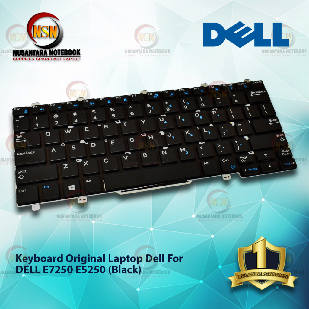 Keyboard Laptop ORI DELL for E7250 E5250 (Black)