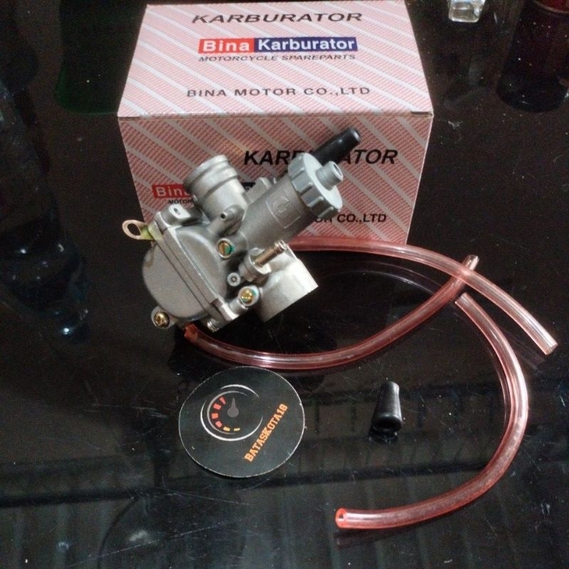 Karburator satria 5 speed lumba kotak komplit binapart