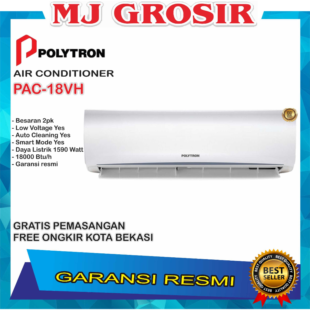 AC POLYTRON PAC 18 VH 2 PK + PASANG NEUVA ICE DELUXE