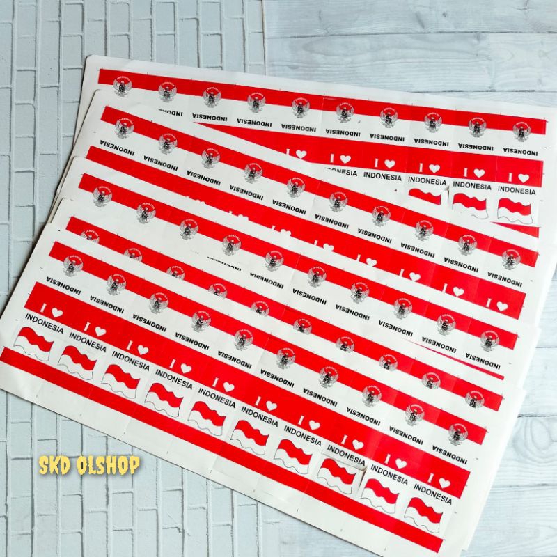

Stiker Pipi Merah Putih Gambar Random (1 Lembar Isi 50 Pcs 5 gambar)