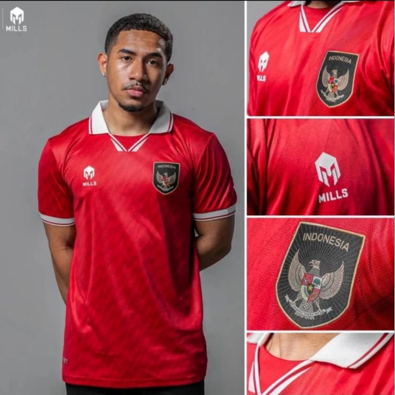 Jersey timnas indonesia home 2022