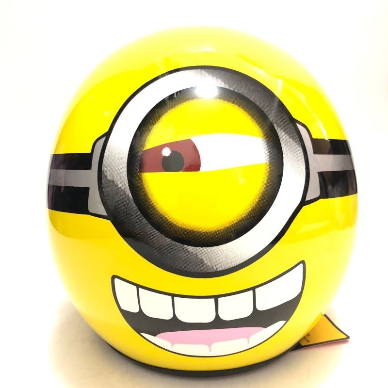 Helm XYZ Minion Kuning Helm Xyz SNI Free Kaca Helm Murah Original Karakter