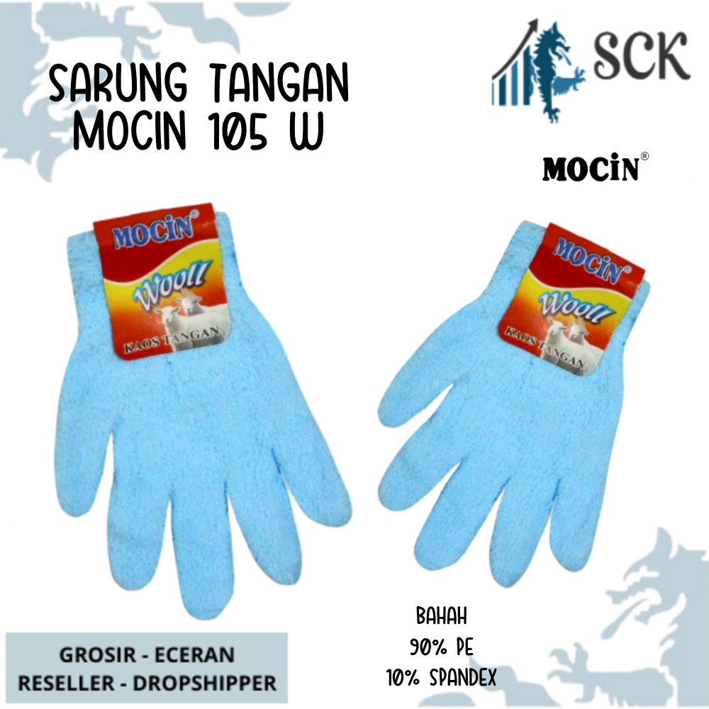 Sarung Tangan MOCIN 105 Polos WARNA / Sarung Tangan Perempuan Dewasa Wanita / Perlengkapan Otomotif - sckmenwear GROSIR