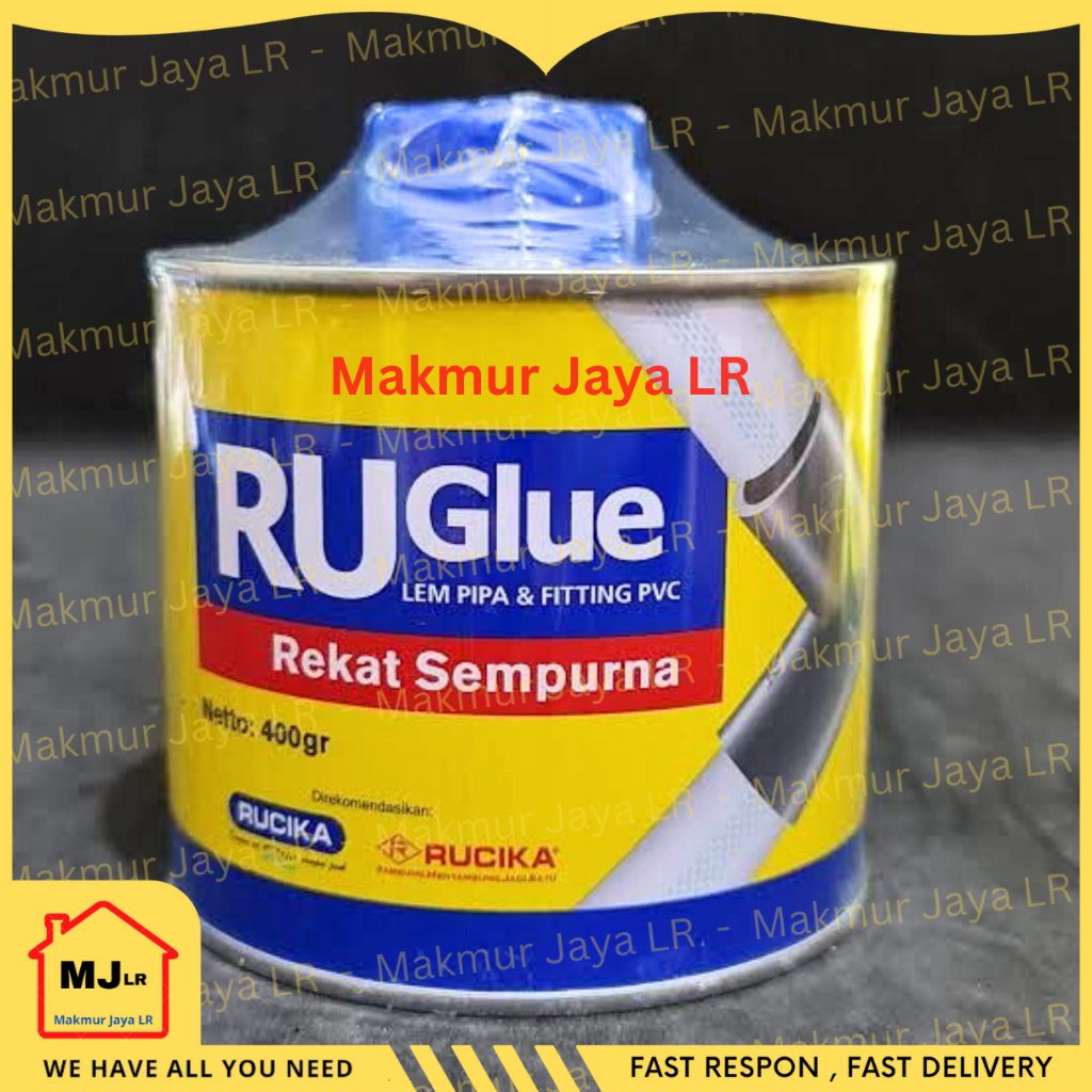 Lem Pipa RUGlue / Lem PVC RUGlue / Lem pipa paralon pvc by RUCIKA