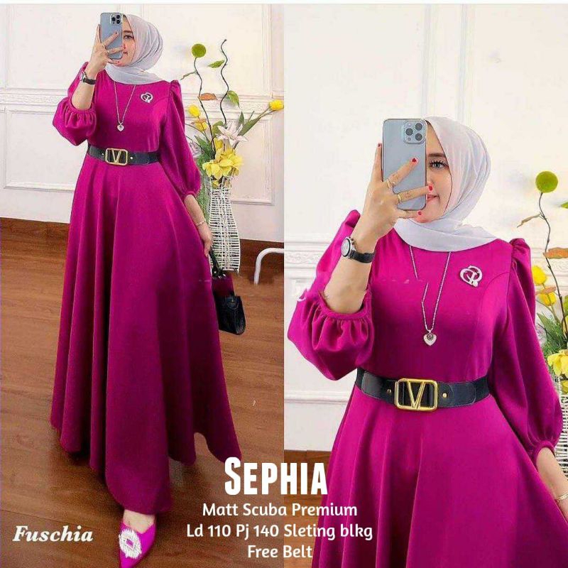 SEPHIA/LEISYA GAMIS WANITA TERBARU