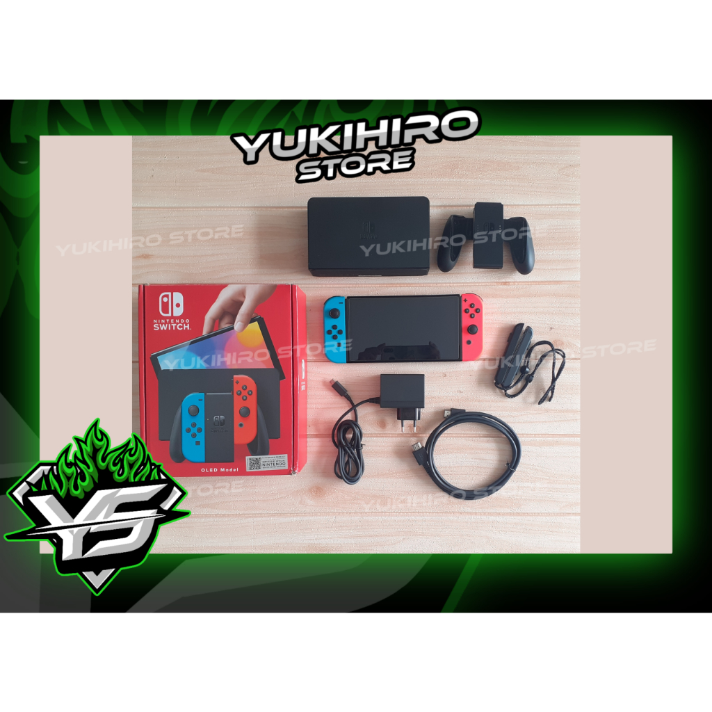 Nintendo Switch OLED Neon CFW