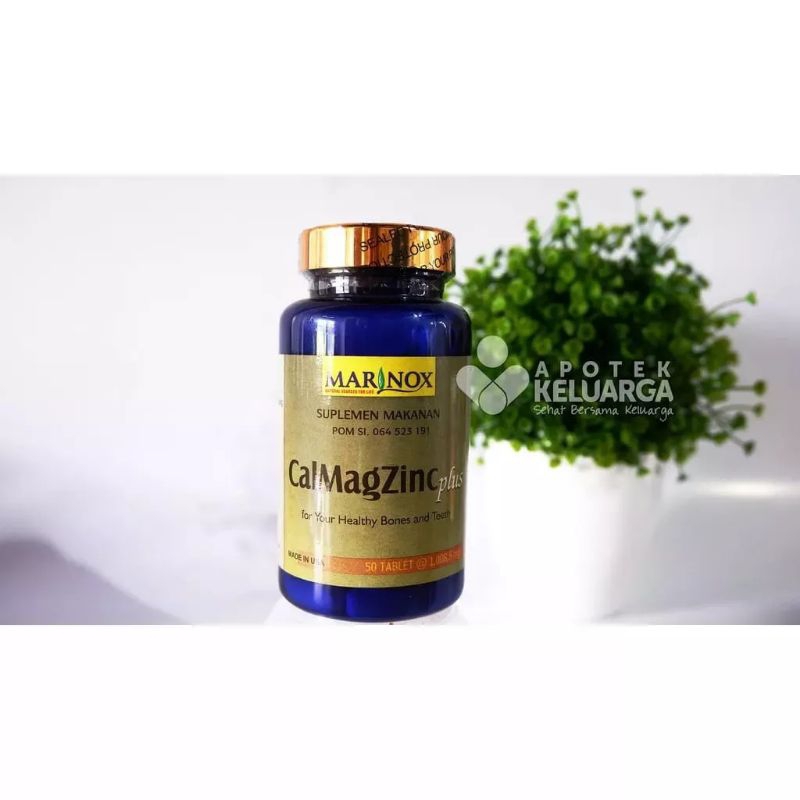 Marinox Calmagzinc plus 50's/Suplemen tulang dan gigi