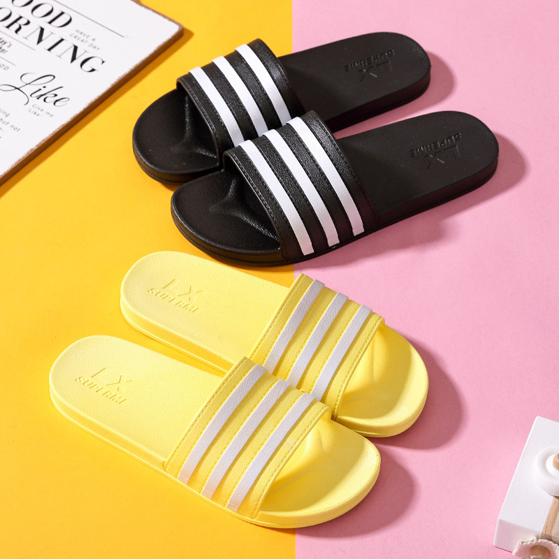 Sandal Slip On Empuk Wanita dan  Pria Sendal Slide Nyaman Anti Licin Sendal Kamar Mandi Karet Bahan EVA